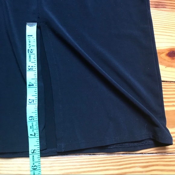 Free People Midi Black Dress, EUC, M - Picture 9 of 13